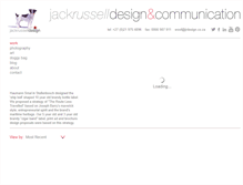 Tablet Screenshot of jackrusselldesign.co.za